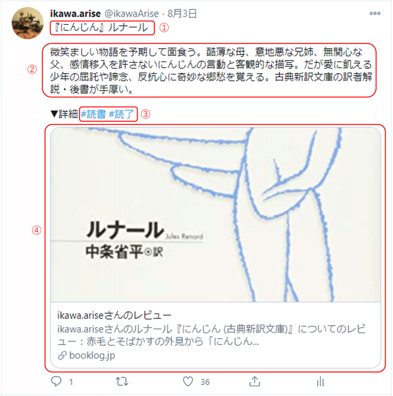 読書レビューとツイッター Ikawa Arise Note