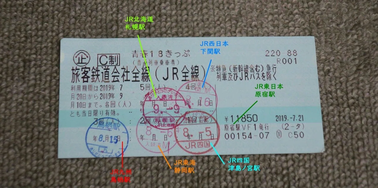 青春18きっぷ　3回分 青春18」販売数3割超減 JR、昨年度 条件変更で利便性低下：地域