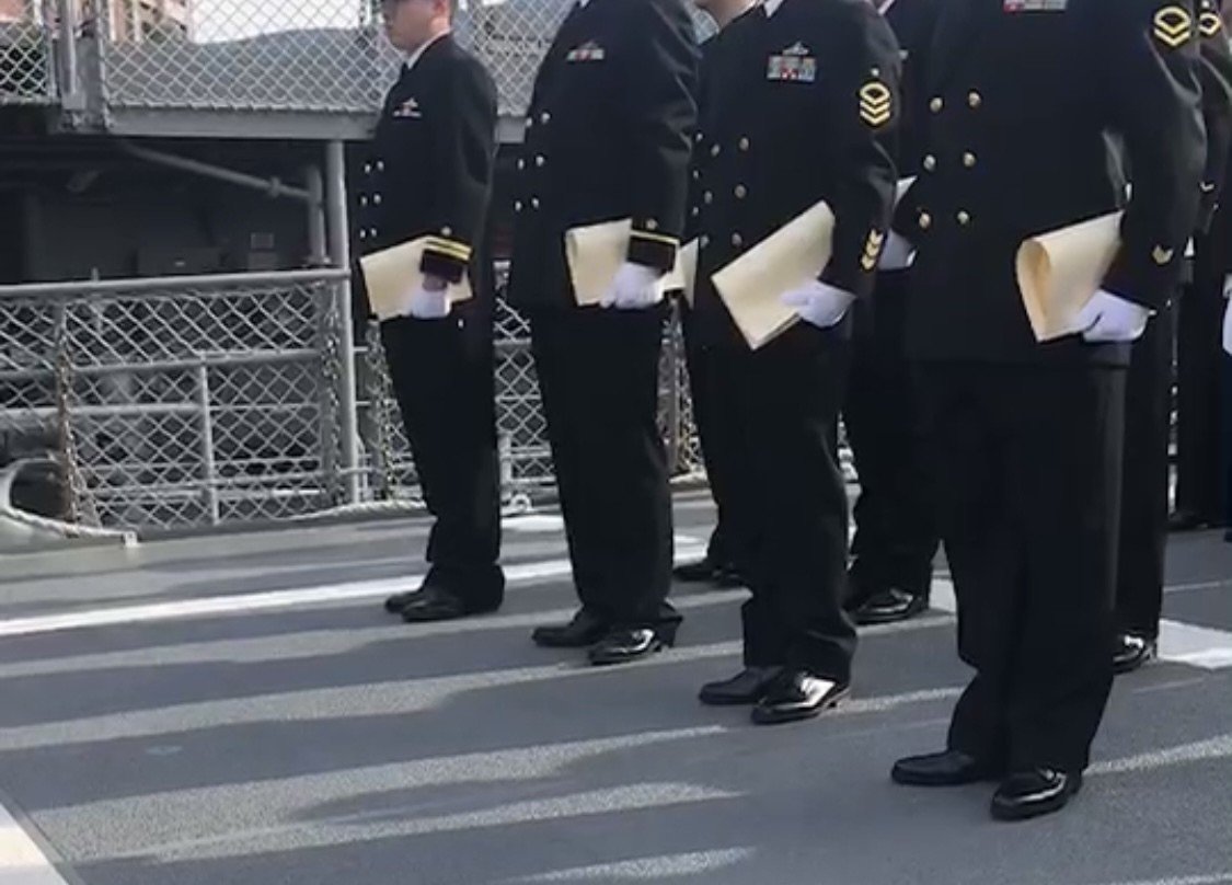 海上自衛隊の表彰式 趣味は海上自衛隊の彼氏 Note 海上自衛隊の表彰式 趣味は海上自衛隊の彼氏 Note