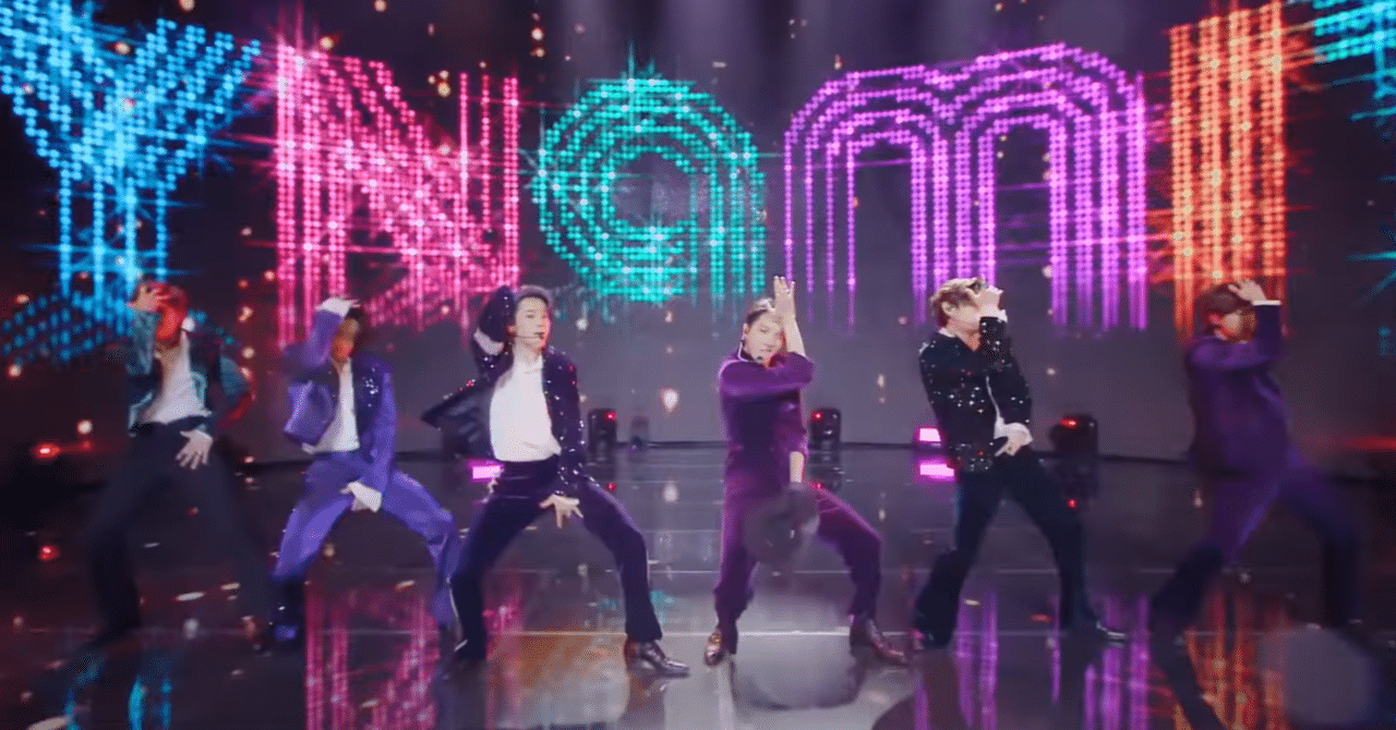 続 Michael Jacksonなbtsの Dynamite スノーク Note