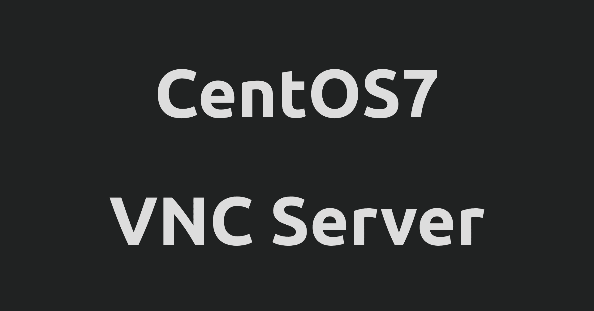 Centos7へvnc Serverを構築するコマンドヒストリー Shuji Yamagami 山上 秀二 Nuxil Inc Note