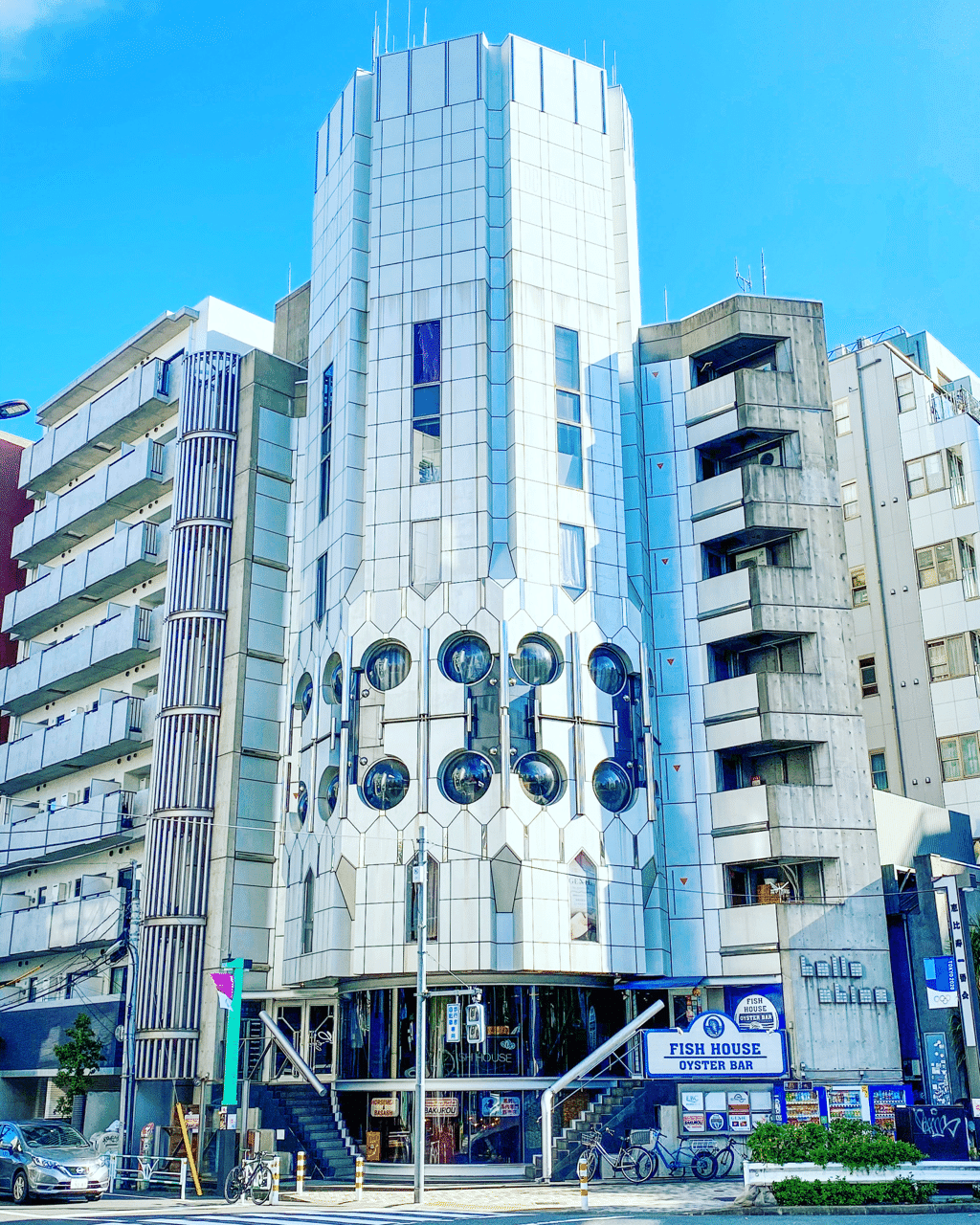 東京建築巡り 近未来的な八角系タワー 東京の建築 アート巡りオタク Tanrock Note
