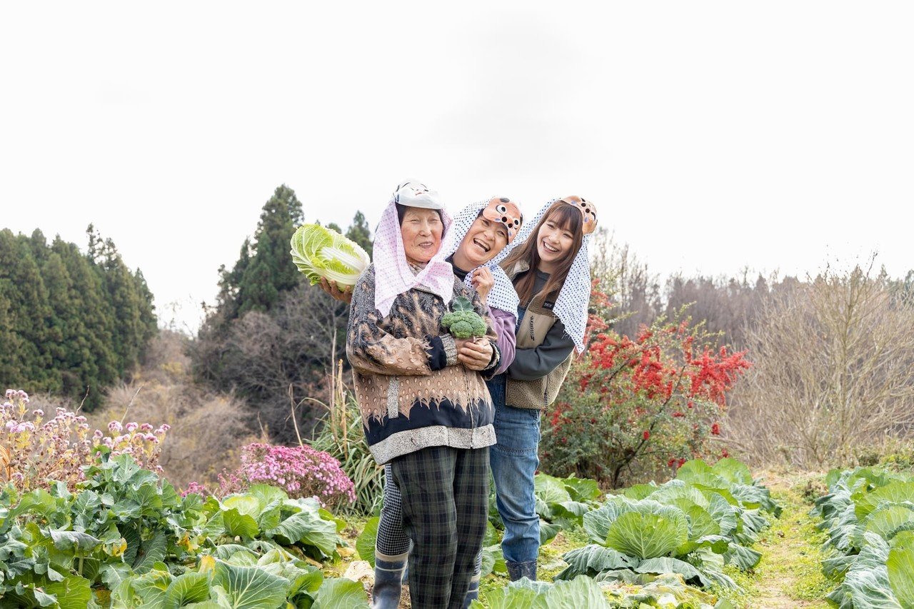 24 コロナを機にライフスタイルを見つめ直し開いた農園。祖母・母