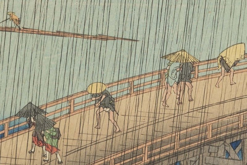 雨の浮世絵ベスト4を選んでみた 太田記念美術館 雨の浮世絵ベスト4を選んでみた 太田記念美術館