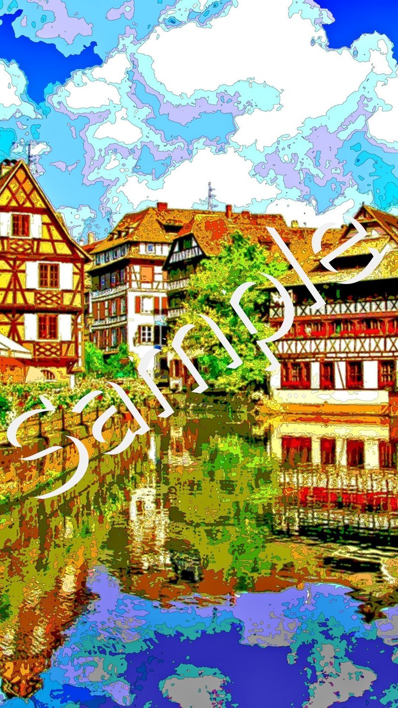 Pc スマホ用壁紙 フランス ストラスブールの風景 作品no 021 Gallery Misutawo Note