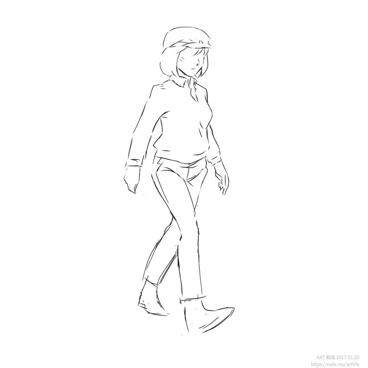 雑感 歩く ただそれだけの日常の姿が描けないなんて 歩いているように見えるだけじゃダメ 身体の角度や向き ひねり 重心 腕の振り 顔の向き 膝の曲げ具合 足先の向きや角度 たった一つのポーズに Art 頼風 Note 雑感 歩く ただそれだけの日常の姿が描けないなんて 歩いているように見えるだけじゃダメ 身体の角度や向き ひねり 重心 腕の振り 顔の向き 膝の曲げ具合 足先の向きや角度 たった一つのポーズに Art 頼風 Note