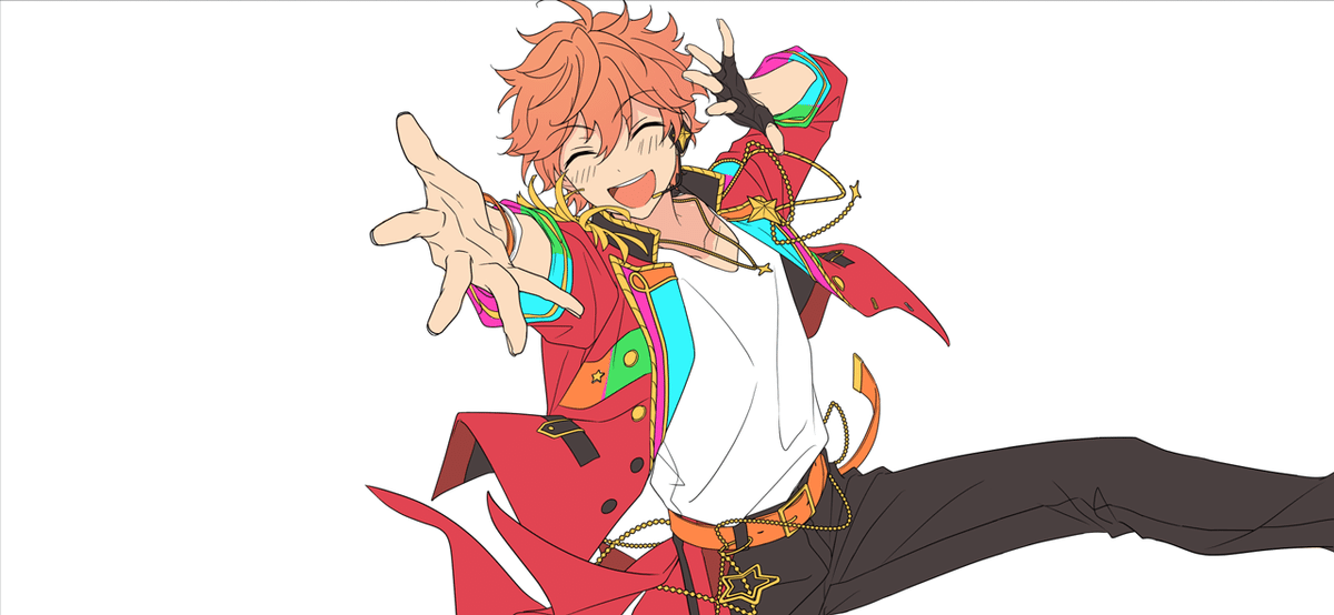 あんスタ！！カードイラストの線画制作について｜Happy Elements