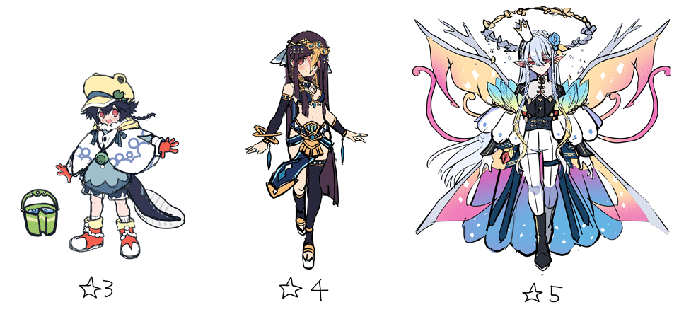 メルストのユニットイラストの制作工程 Happy Elements カカリアスタジオ Note メルストのユニットイラストの制作工程 Happy Elements カカリアスタジオ Note