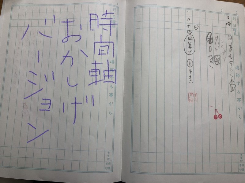 連絡帳をアップデートしたい 石嶋瑞穂 Note