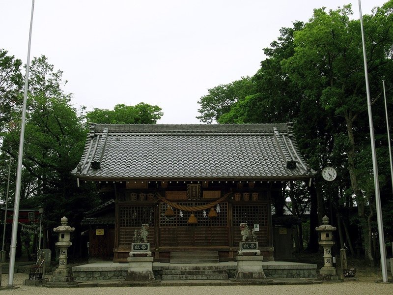 2泉田町　八王子神社拝殿
