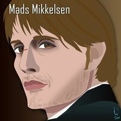 北欧の至宝 マッツ ミケルセン のイラスト 輝っち Note 北欧の至宝 マッツ ミケルセン のイラスト 輝っち Note