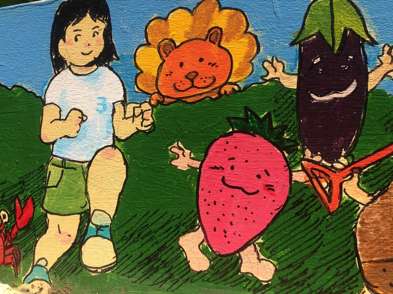 好きな絵を活かせた？思い出。保育園に描く。｜MASA/英検1級