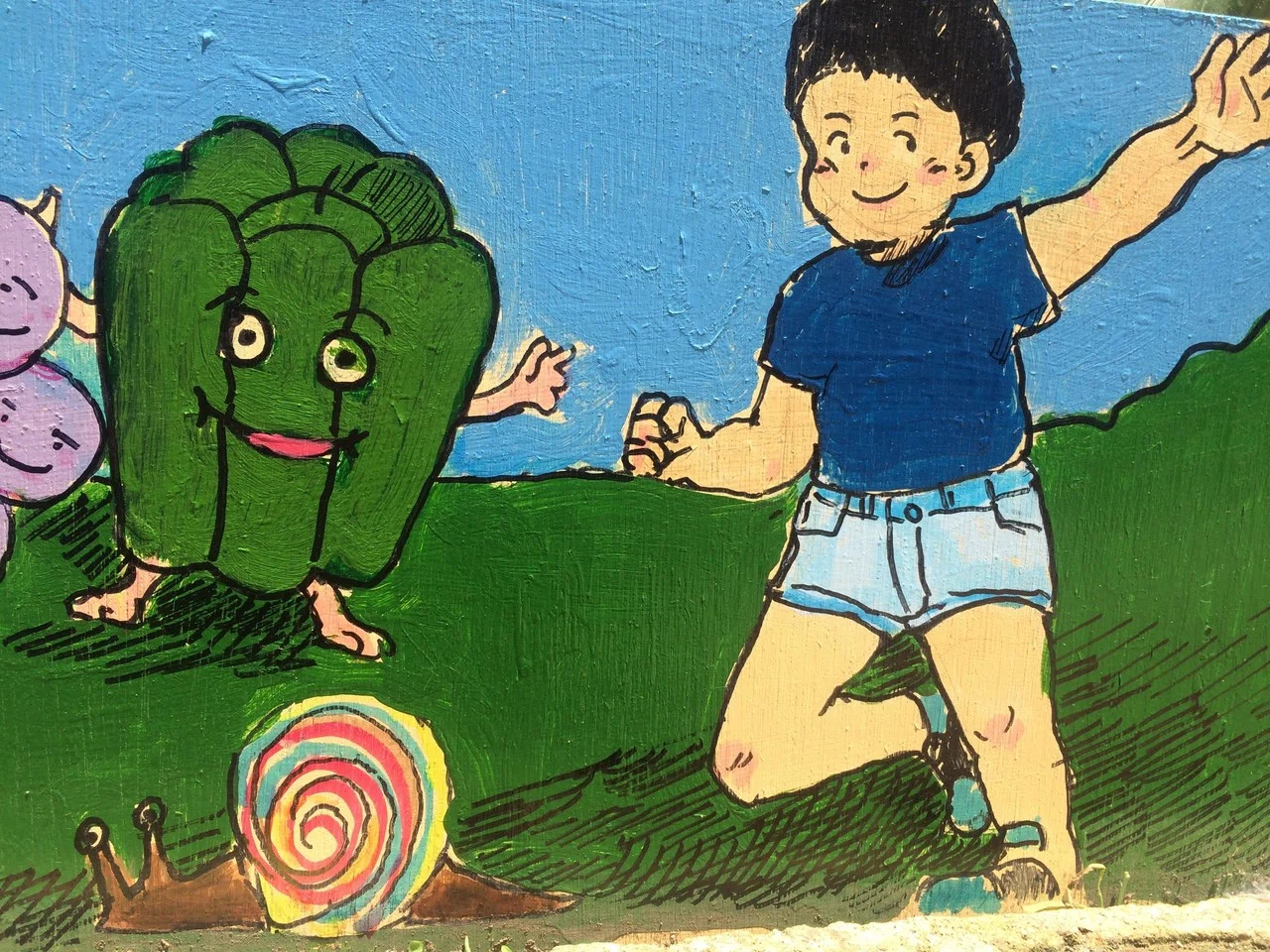 好きな絵を活かせた？思い出。保育園に描く。｜MASA/英検1級/50歳学生