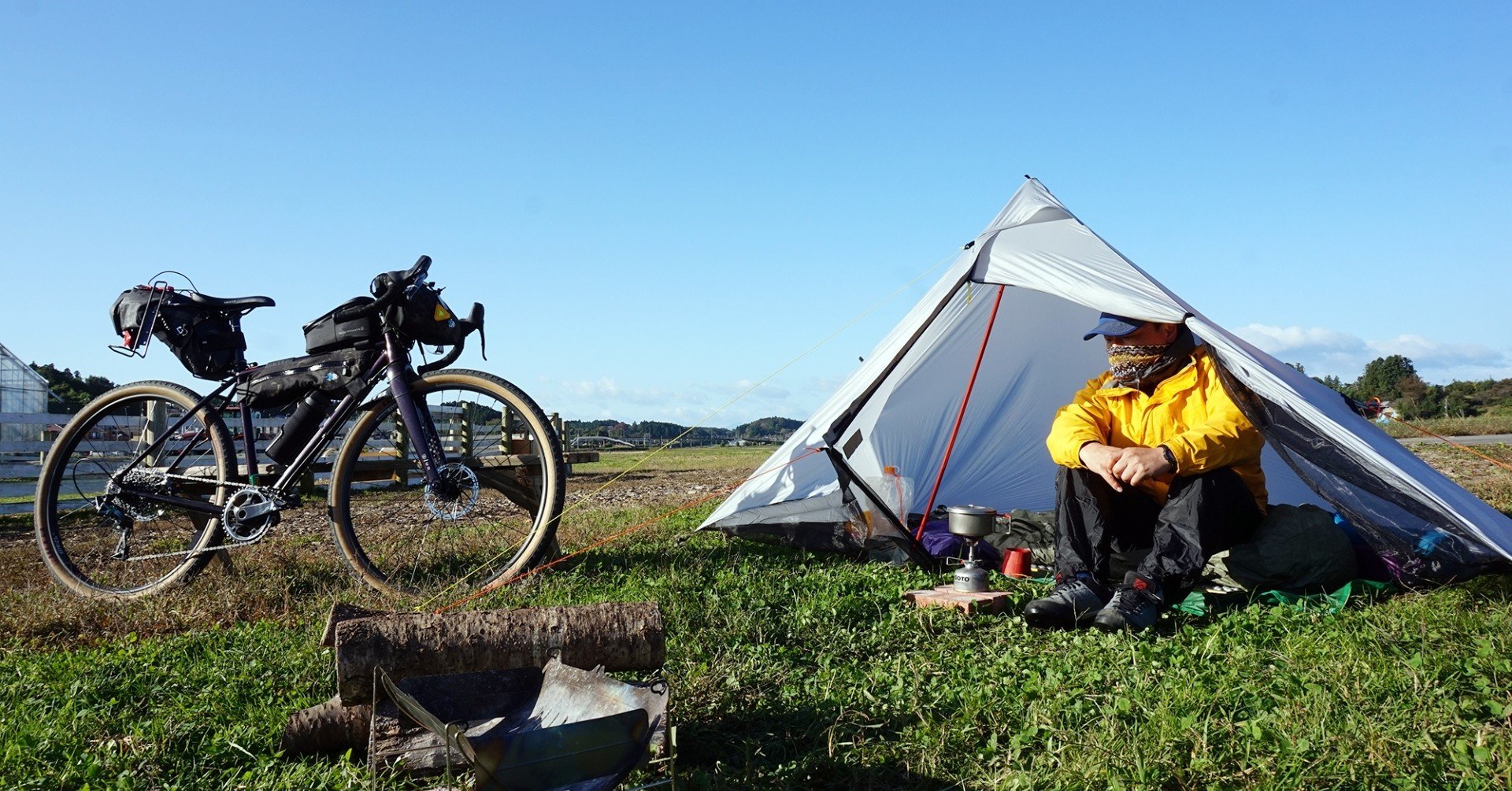 自転車キャンプの道具 Vol.1テント｜くりくりサイクリングくらぶ