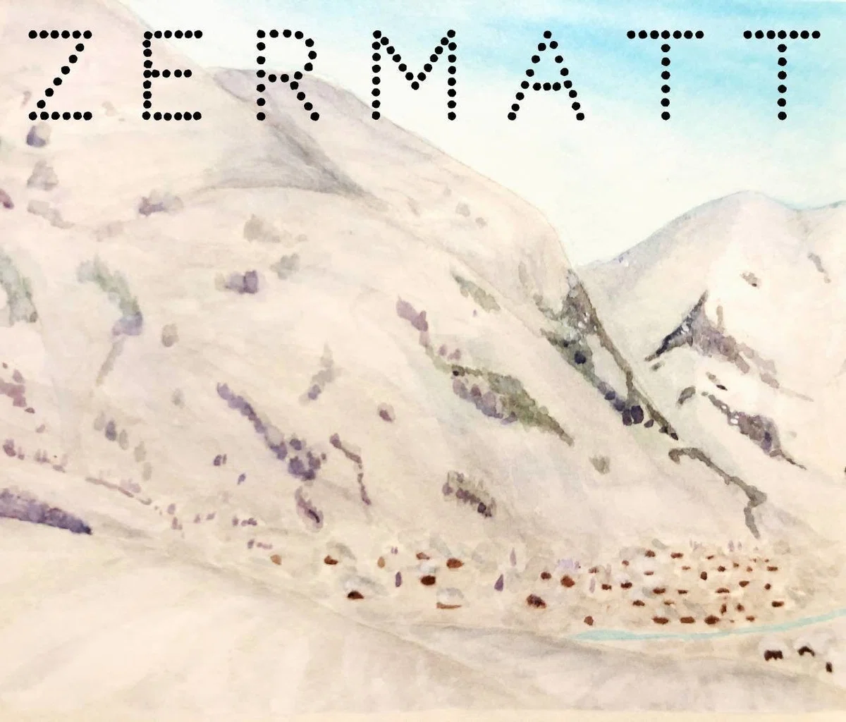 58: Zermatt Town Seen While Skiing｜純米@大吟醸