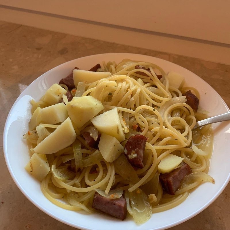 パスタを拡大表示