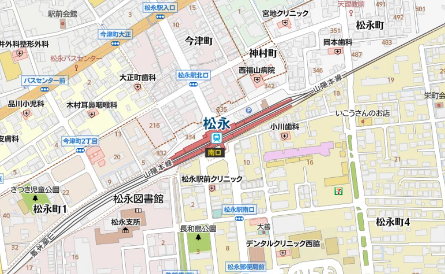 福山市松永町