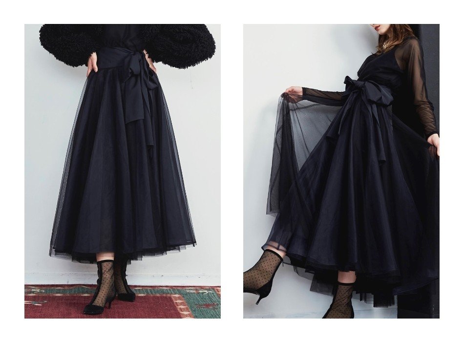 la belle etude ロングスカート・フレアスカート ラベルエチュード（LA  