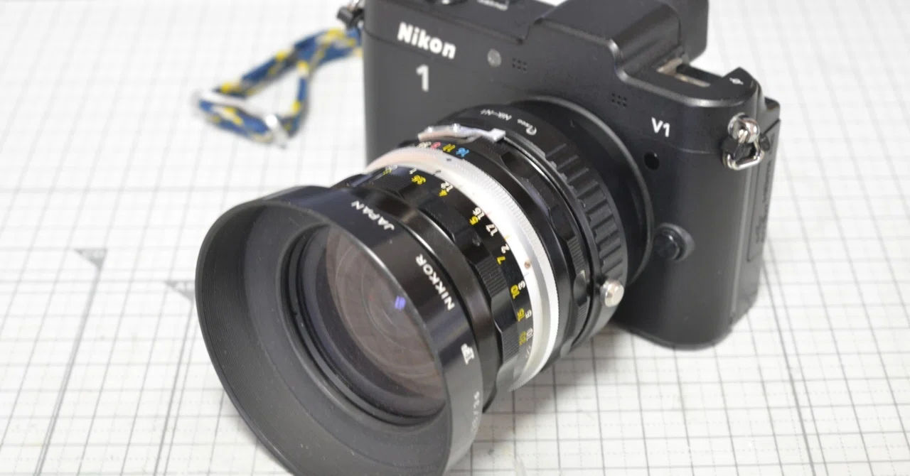ニコワンを楽しむ；Nikon 1 V1とマウントアダプター｜ザブ