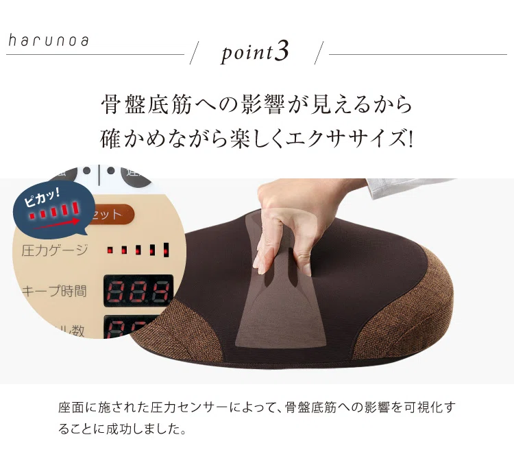 産学医の共同研究から生まれた科学的な骨盤底筋トレーニング方法とは