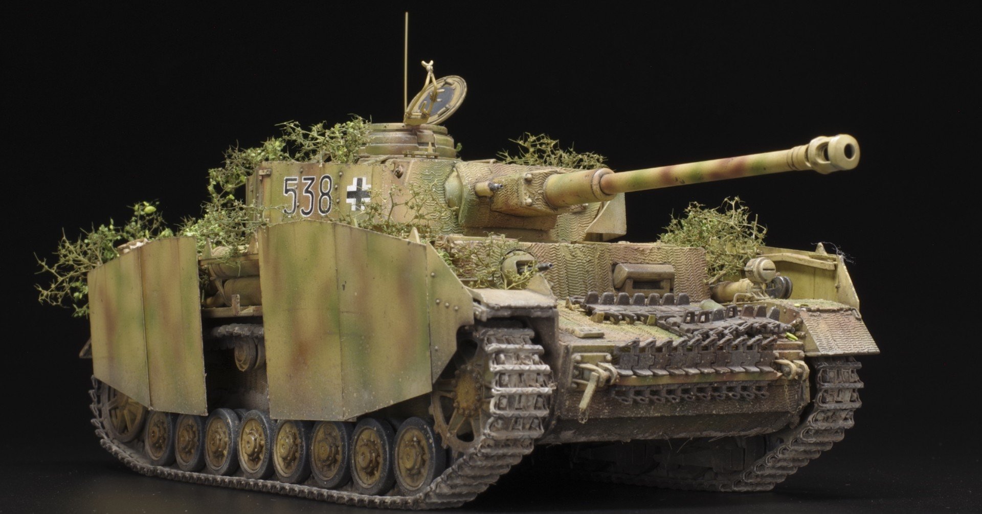 サンプル公開】タンクモデリングガイド6 Ⅳ号戦車の塗装とウェザリング