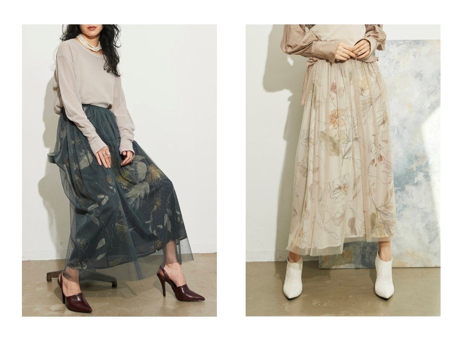 新品タグ付♥️¥15950♥️LA BELLE ETUDE Auroraスカート LA BELLE