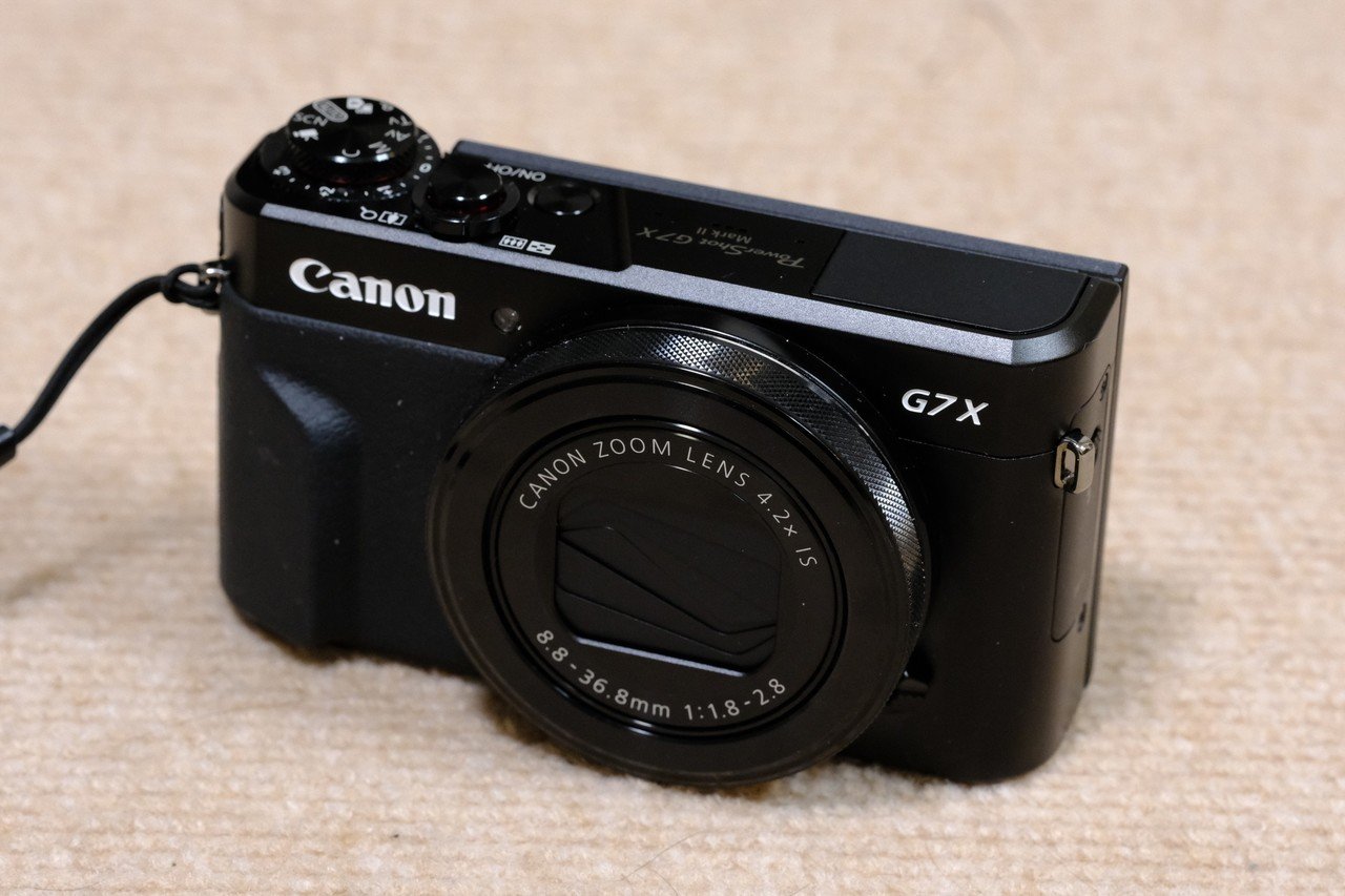 【使用感あり】Canon PowerShot G7 X Mark II 意外に使っているPowerShot G7 X Mark IIについて｜utsuno