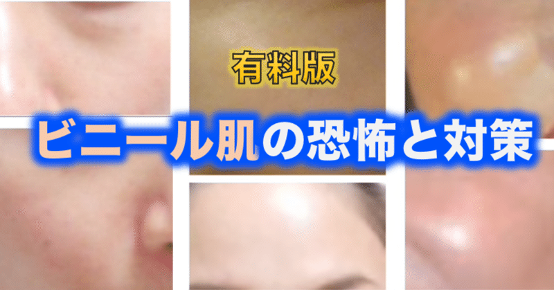 ビニール肌の恐怖と対策 片柳ちひろ ニキビ博士 Note ビニール肌の恐怖と対策 片柳ちひろ ニキビ博士 Note
