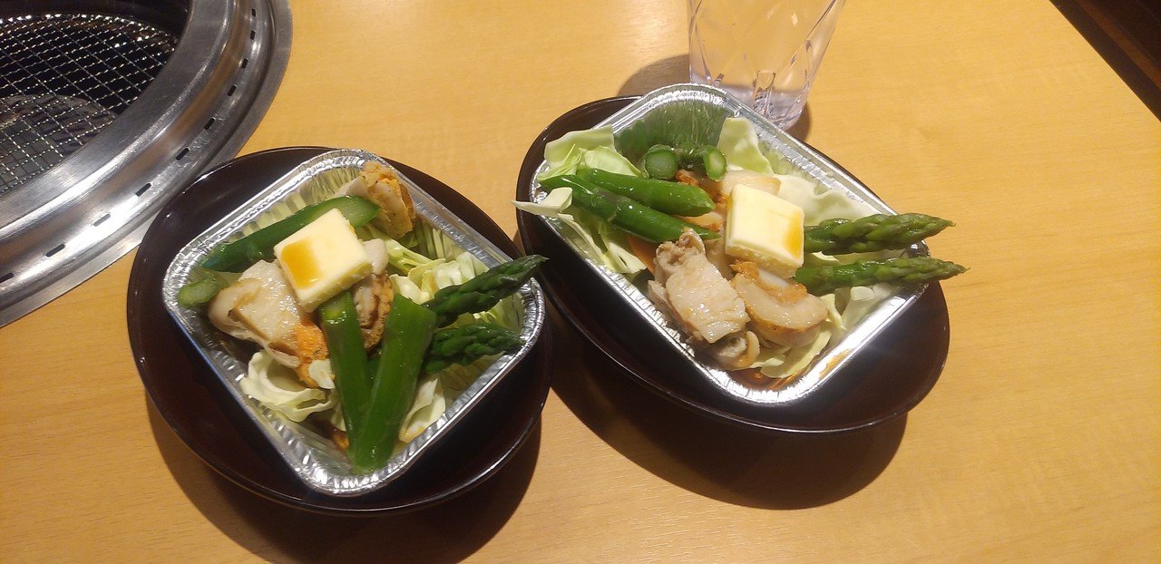 焼肉警視総監への道第91回 焼肉きんぐ 北海道フェアからホタテとアスパラのバター醤油焼き アスパラのバター炒め 野菜料理の中で一番好きかもしれません Nemata Note 焼肉警視総監への道第91回 焼肉きんぐ 北海道フェアからホタテとアスパラのバター醤油焼き アスパラのバター炒め 野菜料理の中で一番好きかもしれません Nemata Note
