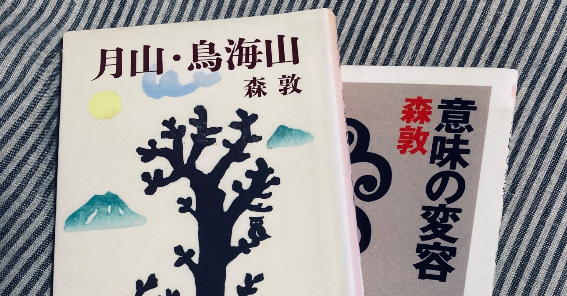 森敦『月山』『意味の変容』を読んで｜rico / りこまるの森