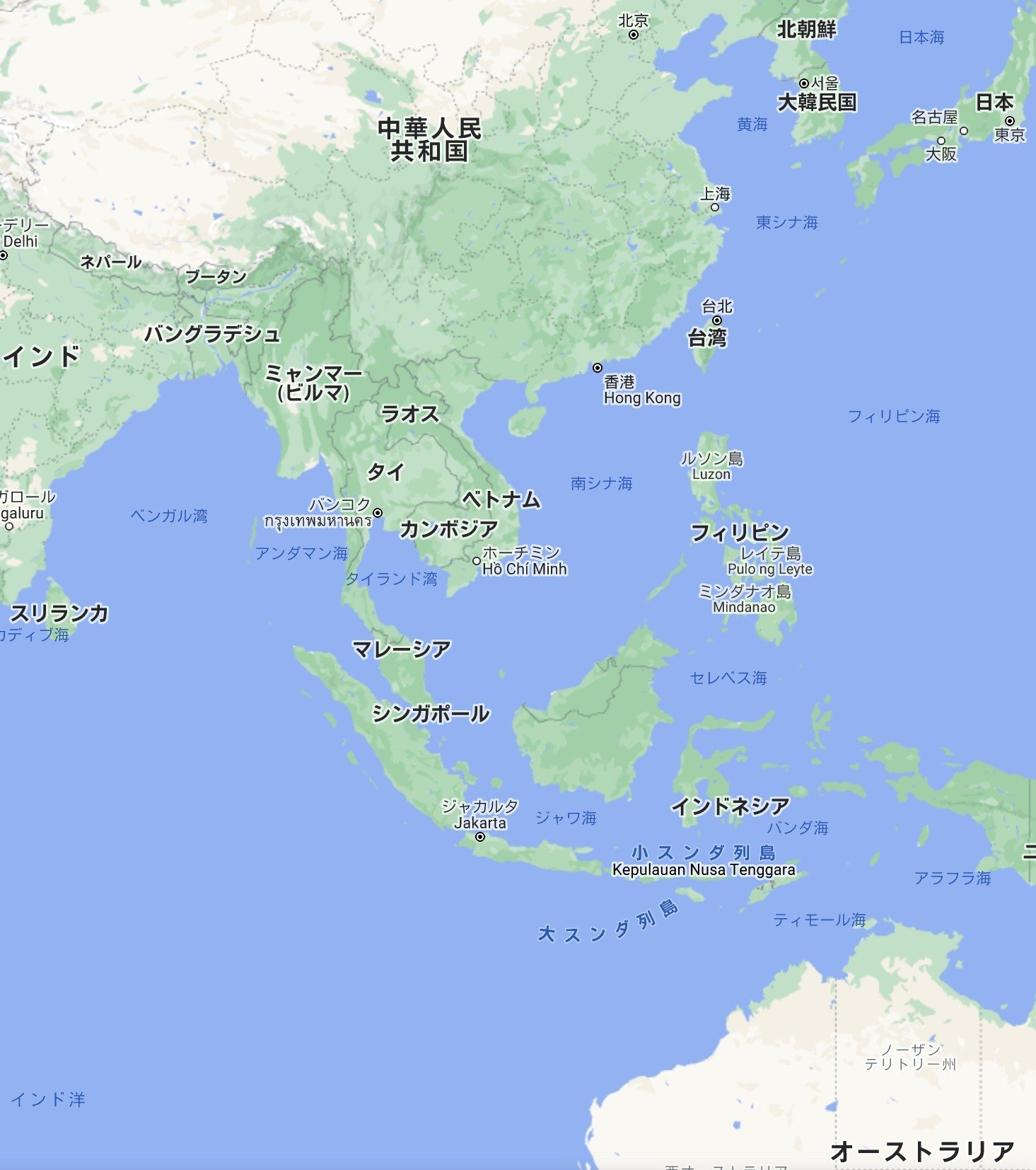 知 アジアについて 地図 巌之呼吸 Note