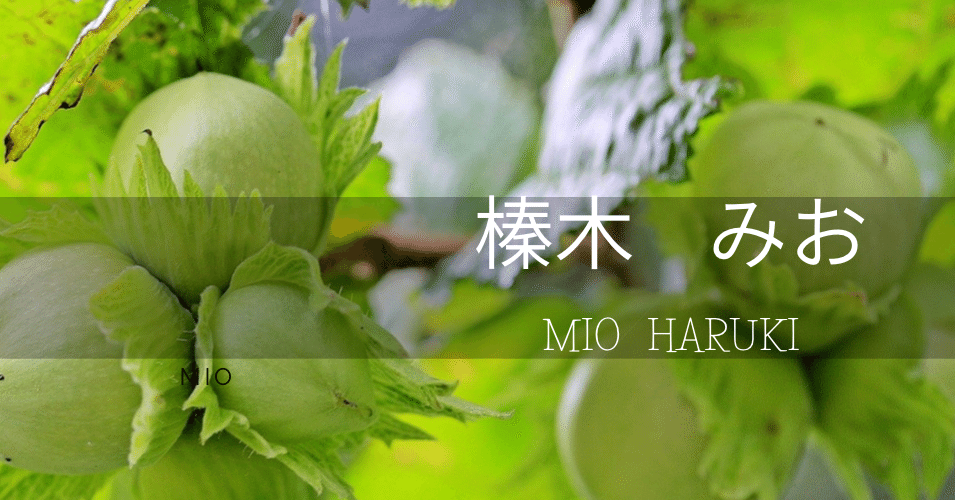 榛木みお への思い みゅう 榛木みお Note