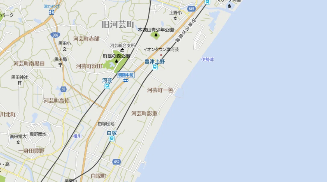 河芸町一色