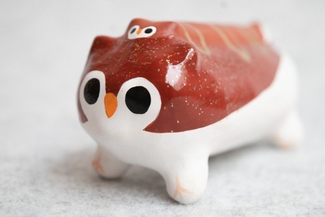 張り子］郷土玩具と3Dプリンタの融合「モマ笛 Good Dog 張り子」｜New