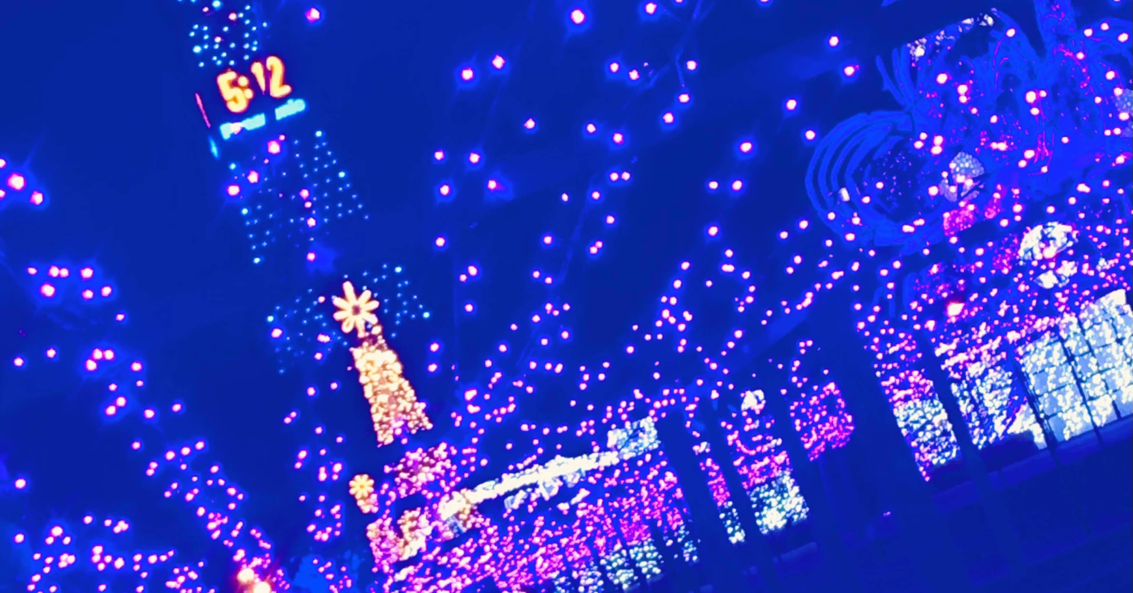 LAT.43°Nの読み方知ってます？（笑）札幌大通のイルミネーション写真