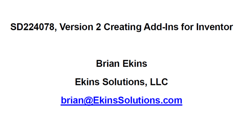 Inventor Add In をもっと簡単に作成する方法 オクターブ ラボ Note