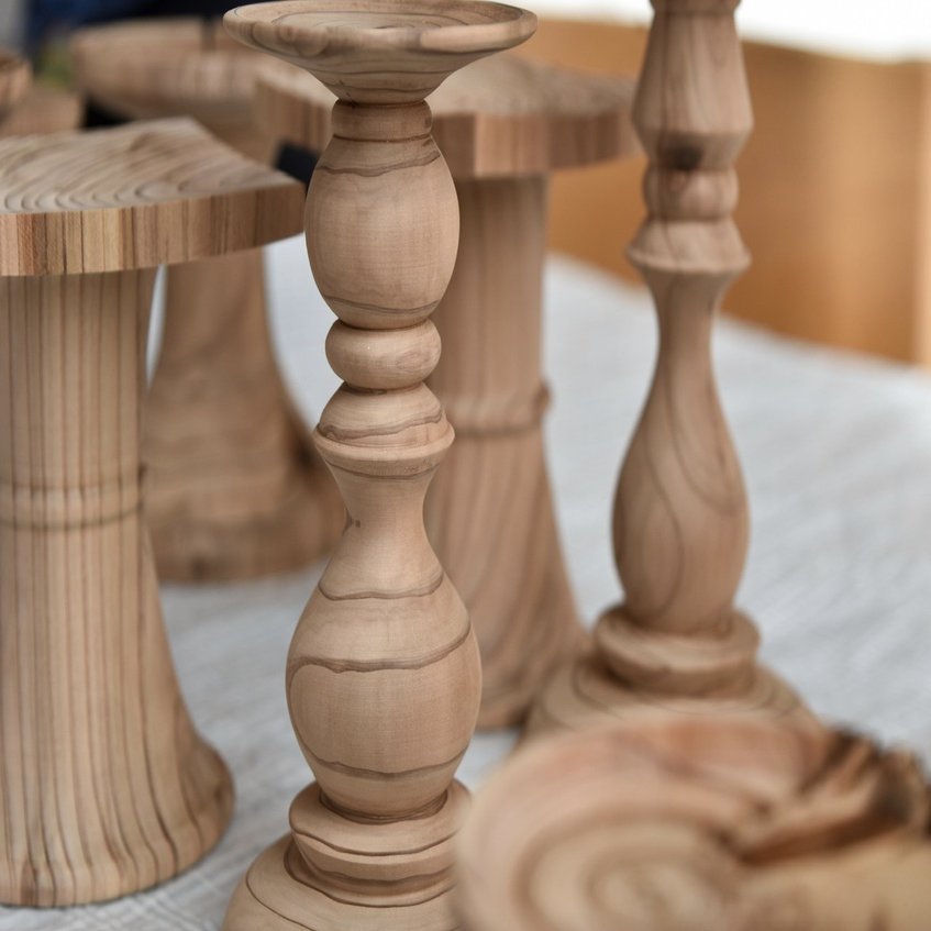 春日大社境内の杉］燭台がうまれるまで｜New Traditional