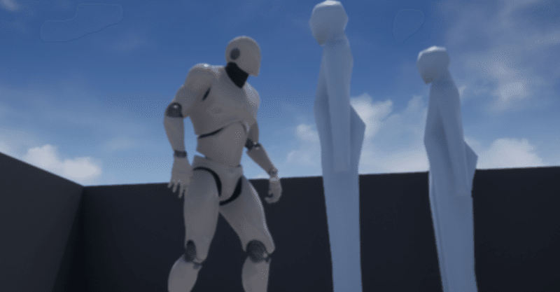 Ue4で自作キャラにアニメをつける 白川屋 Note