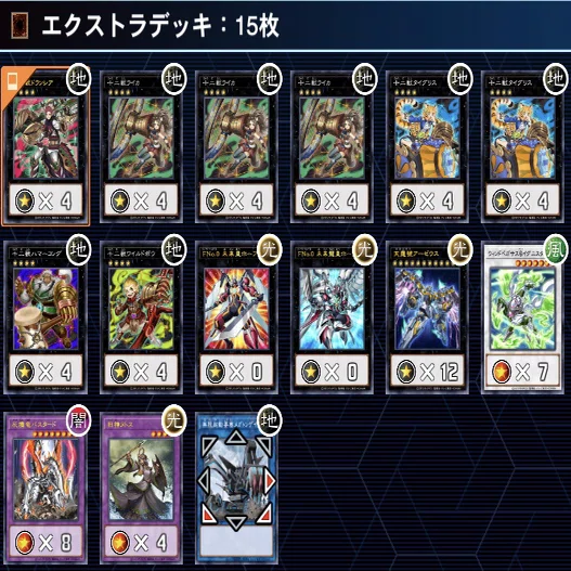 ドラグマ十二獣 デッキ紹介｜可惜夜