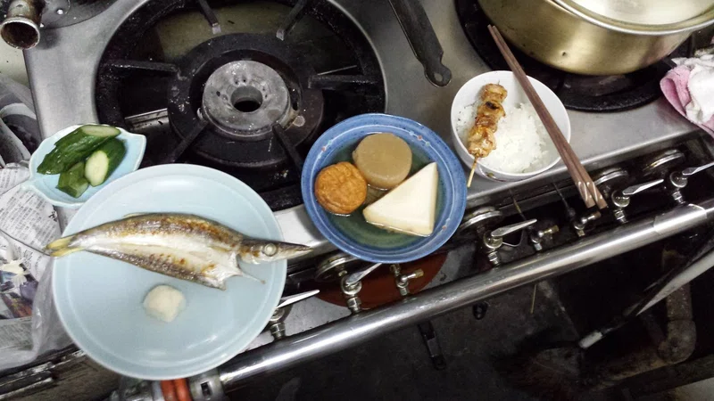 鰻丼と浅漬けとおでん なかたく Note
