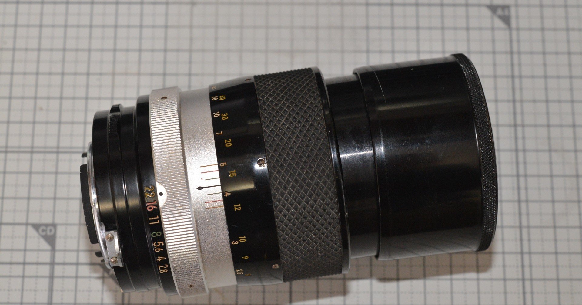Nikon レンズ NIKKOR Q 135mm f2.8 非AI 送料込