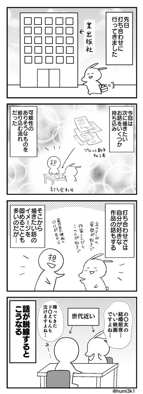 #エッセイ #マンガ #日常 #4コマ漫画