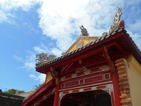 廃墟好きとアート好きにオススメしたい、フエの王宮【ベトナム・フエ