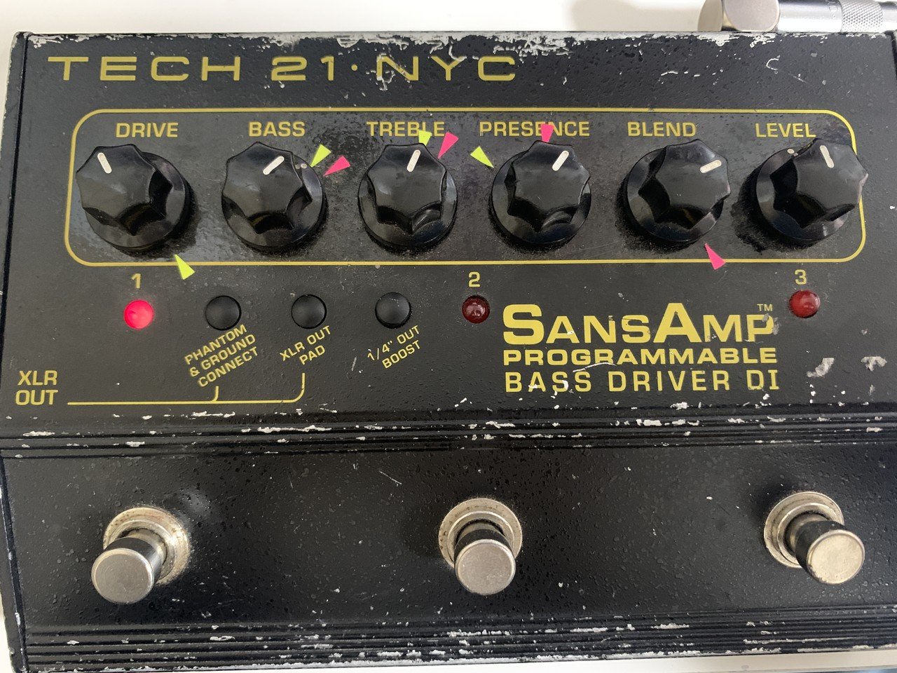 907 TECH21 SANSAMP acoustic DI サンズアンプ