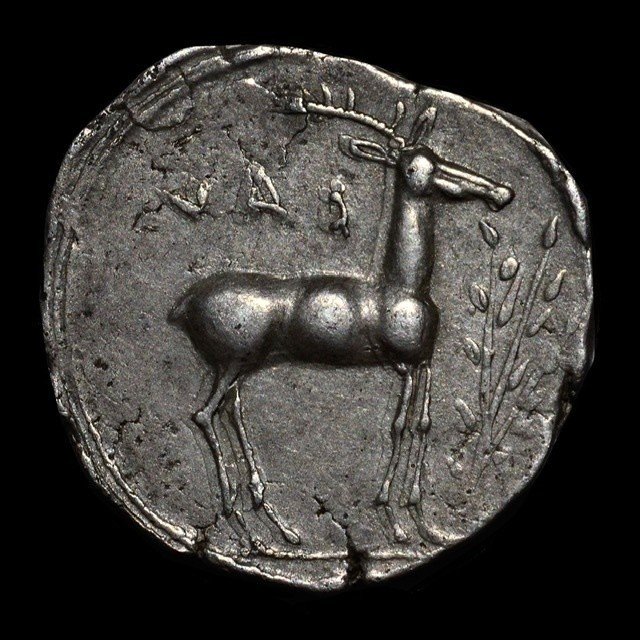 古代ローマ帝国 ガレリウス帝 ファリス銅貨！/ギリシャ ドラクマ