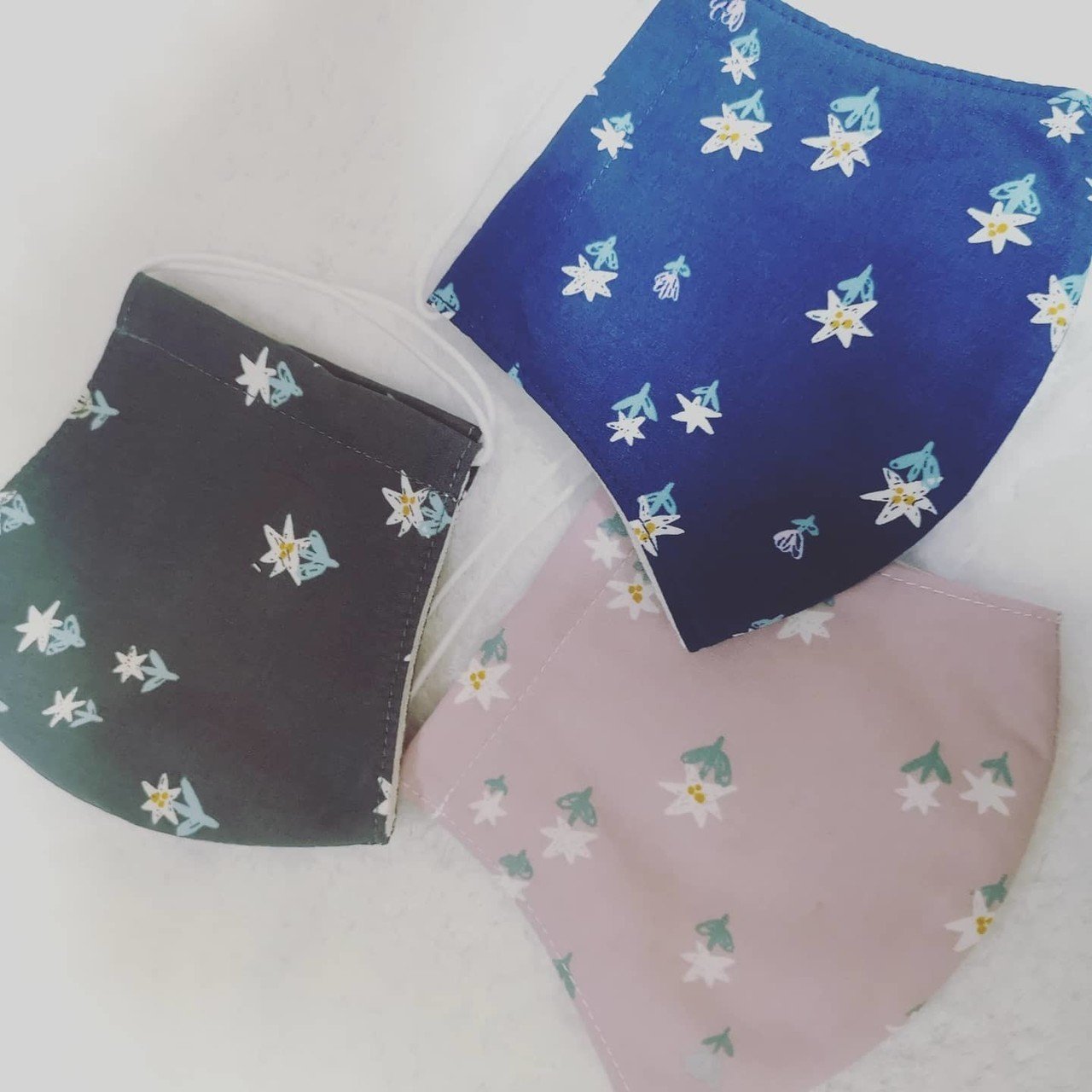 今治オーガニックガーゼマスクが出来上がりました やっぱり可愛い さくらコットン きくがわ あずさ Note