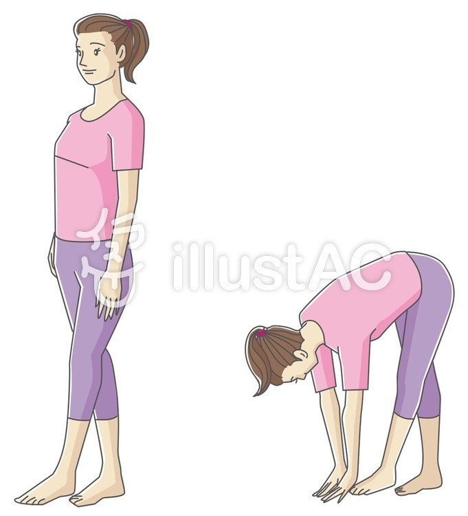 新イラスト素材 Illust Ac ストレッチ イラスト素材 Drown By Kana Note