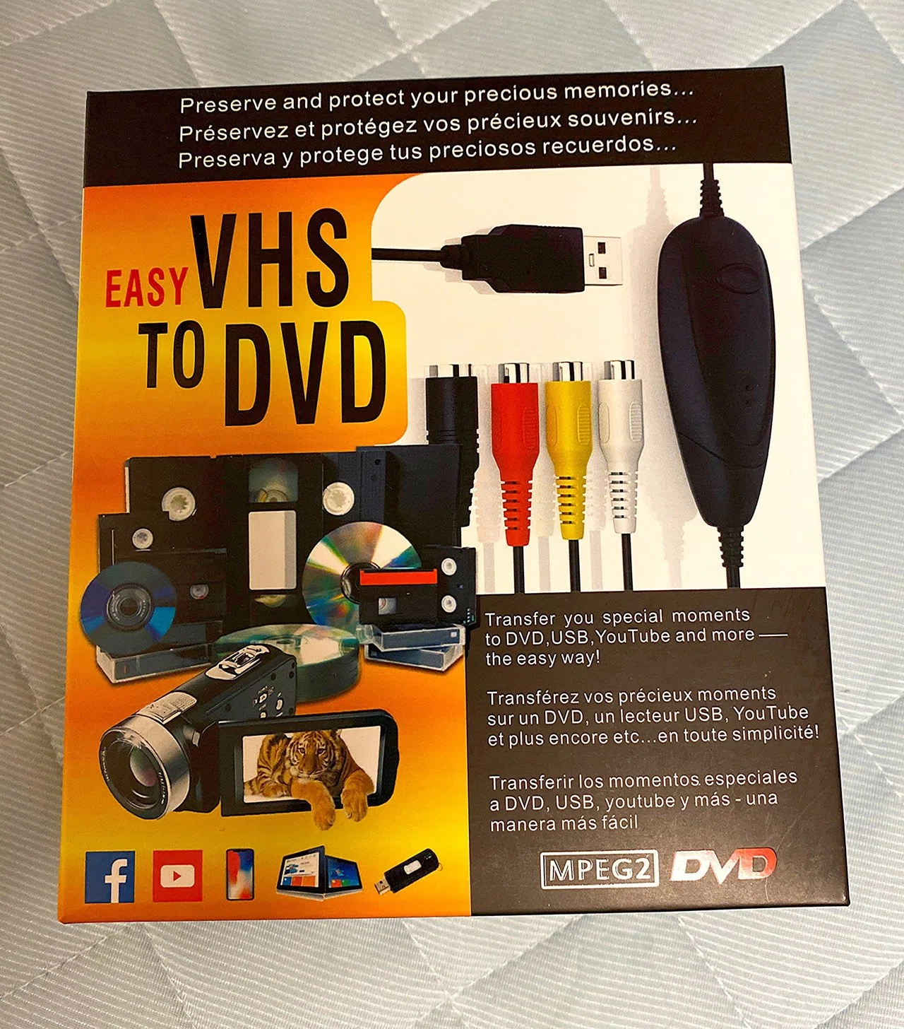 ビデオテープ→PC】昔の映像をMacBookProに移してみよう😎✨【VHS