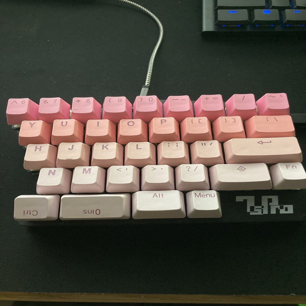 [自作キーボード] plaid 組み立て済み 自作キーボード plaid 完成品