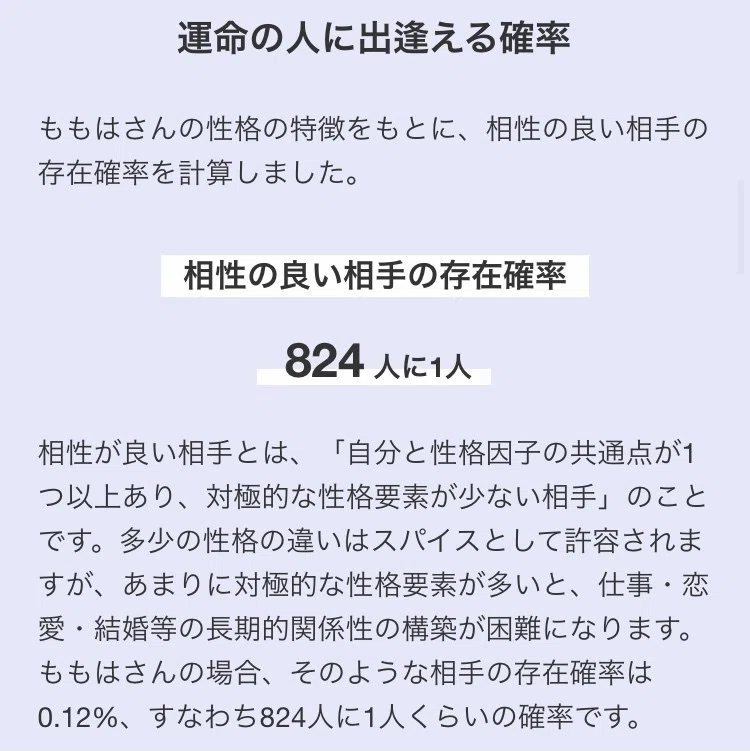超精密性格診断mgramをやってみた 12 13 8回目 百葉 Note